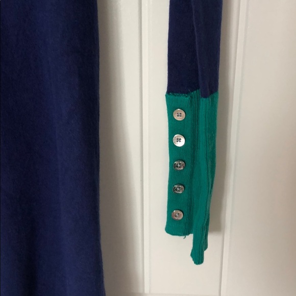 Guess Long Sleeved Ocean Blue Sweater Dress - Picture 2 of 4